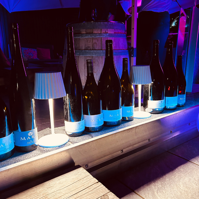 "Big Bottle Party auf der Dachterrasse"